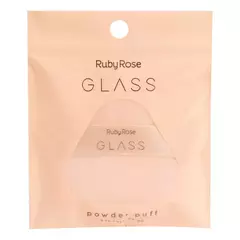 Esponja De Po Powder Puff -Glass- Rubyrose
