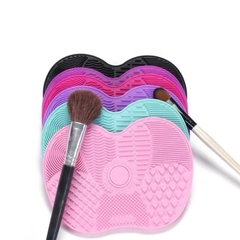 Tapete De Silicone Para Limpeza De Pincéis De Maquiagem