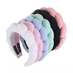Tiara Nuvem para Skincare e Maquiagem