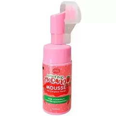Mousse de Limpeza Facial com Escova- Louca por Morango -Super Poderes