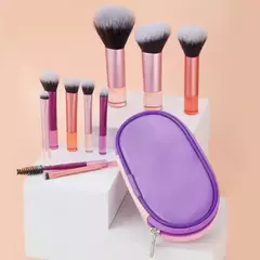 Kit de mini pincéis DUPÊ Real Techniquis- Com Estojinho