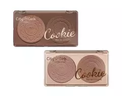 DUO PALETA DE CONTORNO DUO COOKIE - CITY GIRLS