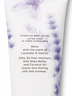 Lavender & Vanilla Relax Victoria's Secret - Loção Corporal Hidratante - comprar online