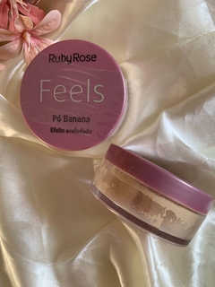 Pó banana efeito aveludado feels ruby rose