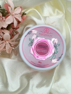 Esfoliante Corporal Rosa Mosqueta e Argila Branca Phállebeauty