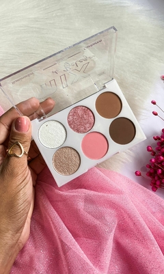 Paleta de Iluminador, Blush e Contorno Mix de Beleza SP Colors - comprar online