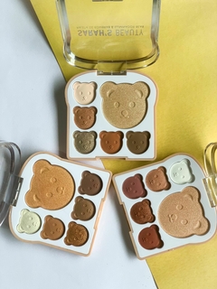 Paleta de Sombras e Iluminador Bear - Sarah’s Beauty