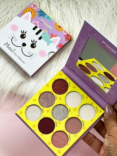 Paleta de Sombras 9 Cores Miaus Cats Collection SP Colors-Roxo na internet