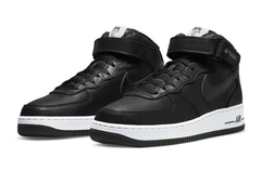AIR FORCE 1 MID STUSSY BLACK LUXE LEATHER
