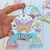 10 LLAVERO O IMÁN MARIPOSAS Y ARCOIRIS