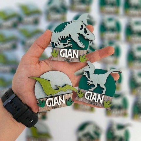 10 LLAVERO O IMÁN DINOSAURIOS