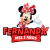 Logotipo MINNIE ROJA personalizado