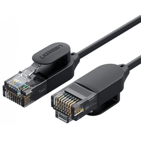 Ugreen Cable Patch Cat6a RJ-45 Macho - RJ-45 Macho, 10 Metro, Negro
