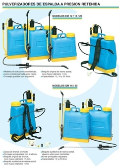 MOCHILA PULVERIZADOR GIBER - El Viverito