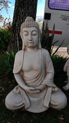 BUDA MEDITACION GIGANTE 100X45X70 de resina - comprar online