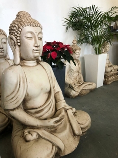 BUDA MEDITACION GIGANTE 100X45X70 de resina