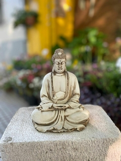 BUDA MEDITACION MINI 18CM RESINA - comprar online