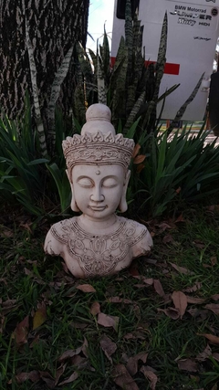 BUDA CABEZA PRINCIPE 42X20X30 RESINA - comprar online