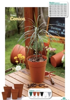 MACETA CONICA MATRI