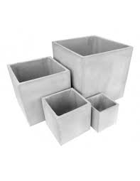 MACETA CUBO FIBROCEMENTO