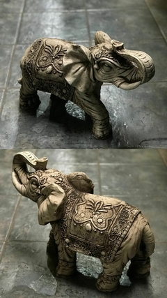 ELEFANTE TUNICA De Resina 33x20x50 - comprar online