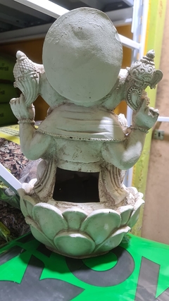 FUENTE MEDIANA GANESHA DE LA FORTUNA 39X29X26 DE RESINA - comprar online