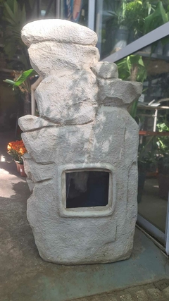 FUENTE GANESHA GIGANTE 76x40x32 DE RESINA en internet