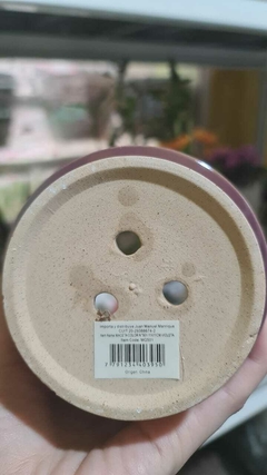 MACETA ESTRELLA 11X11 CERAMICA - El Viverito