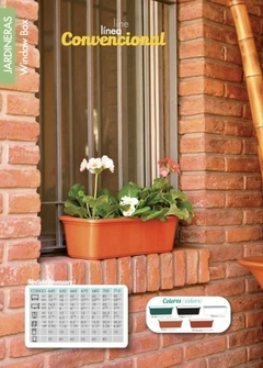 MACETA JARDINERA LISA COMUN MATRI - comprar online