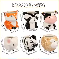 MACETA ANIMAL "MONITO" CERAMICA - tienda online
