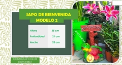 SAPO DE BIENVENIDA DE RESINA - comprar online
