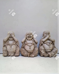 BUDA MONJE MUDO RESINA 21X12X14 en internet