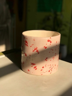 MACETA CILINDRO TUBO MEDIANO 17X17 CERAMICA - El Viverito