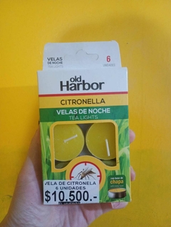 VELA DE CITRONELA *6 UND OLD HARBOR - comprar online
