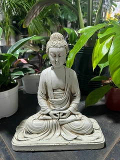 BUDA ILUMINACION CON BASE 30CM RESINA