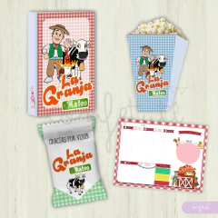 Kit imprimible granja de zenón tradicional - comprar online