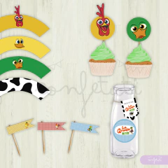 Kit imprimible granja de zenón tradicional en internet