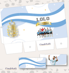 Kit imprimible Argentina (Messi- La scaloneta) - tienda online