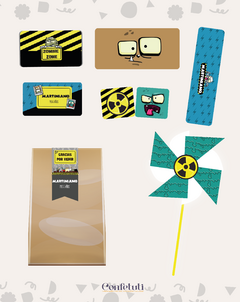 Kit imprimible zombie infection en internet