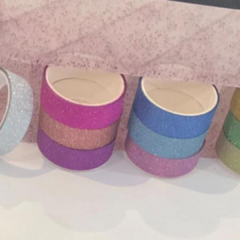 Washi Tape Brilhante - KIT 02 unidades - IMPORTADO