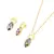 Conjunto Pedra Natural Abalone na internet