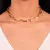 Choker Semijoia Elos Lisos - comprar online