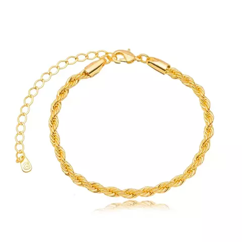 Pulseira Semijoia Cordão Baiano