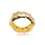 Bracelete Ondas Semijoia Liso.