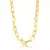 Choker Semijoia Elos Lisos