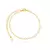 Pulseira Semijoia Chapas Redondas Lisas - comprar online