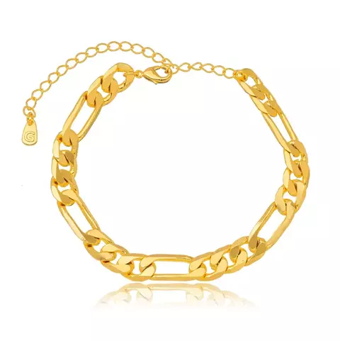 Pulseira Semijoia 3x1 Lisa