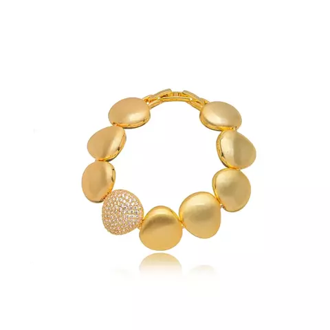 Pulseira Semijoia Fosca Micro Zircônia