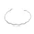 Choker Semijoia Ondulado Liso