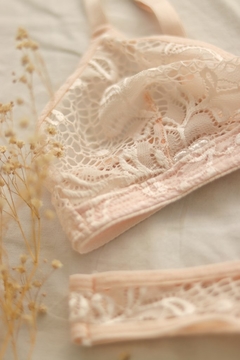 ANDRESSA CONJUNTO LUXURY ENCAJE AL5717 - ALEXANDRA LENCERIA